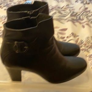 Clarks Leather Upper Boot